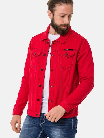 Veste mi-saison 'CJ289' CIPO & BAXX en rouge