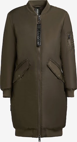 Manteau mi-saison 'Lulu' khujo en vert : devant