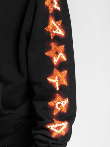 Wasted Paris - Sudadera 'Surt Hoodie Full Zip' en negro