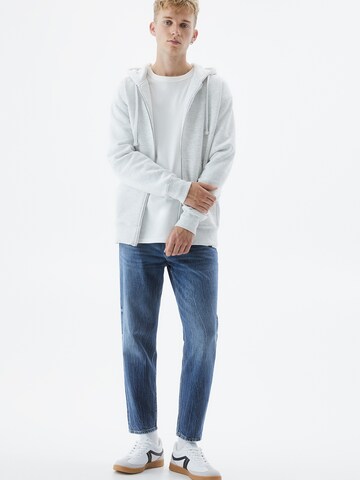 Coupe slim Jean Pull&Bear en bleu : devant