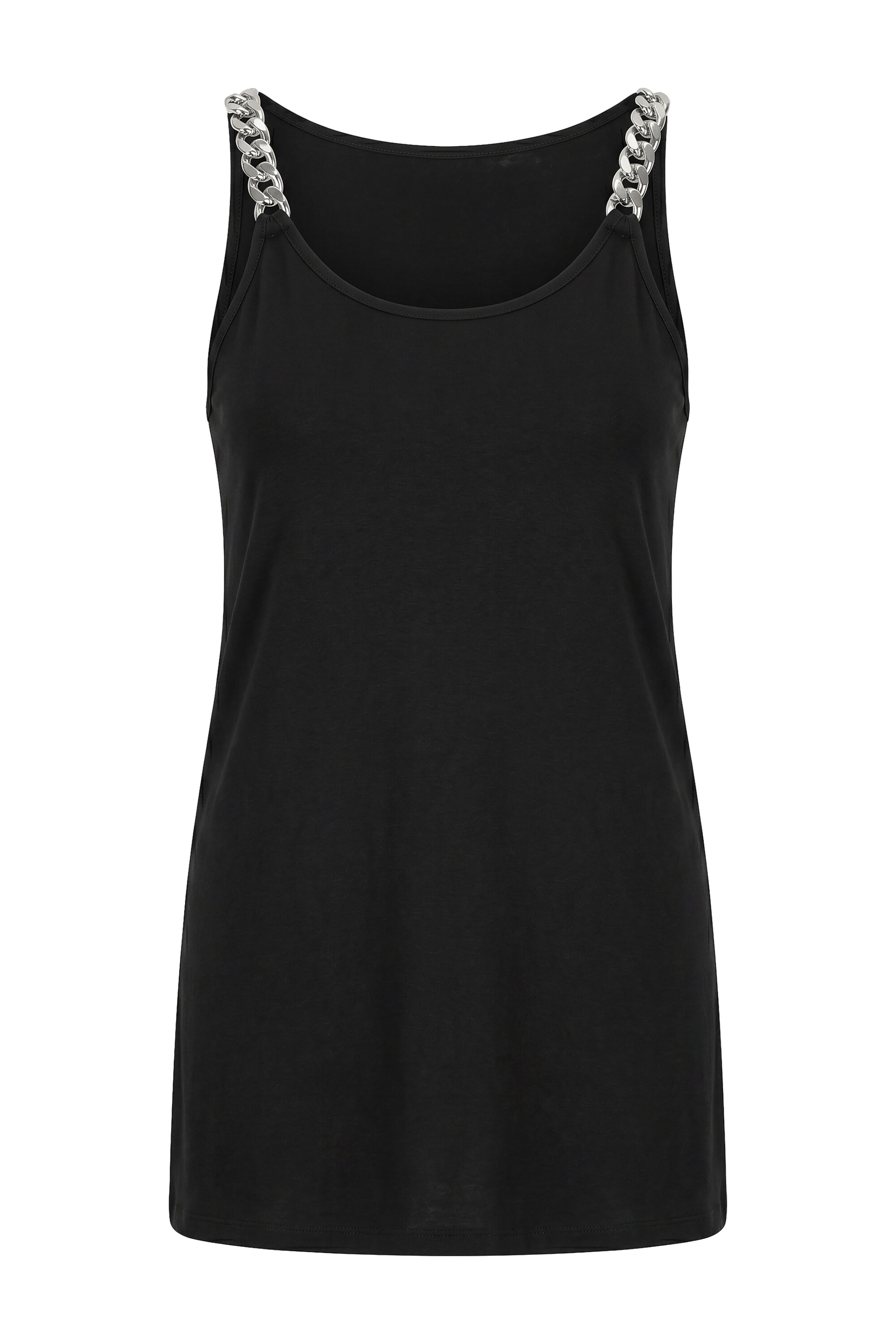 Angel of Style Top in Schwarz: Vorderseite