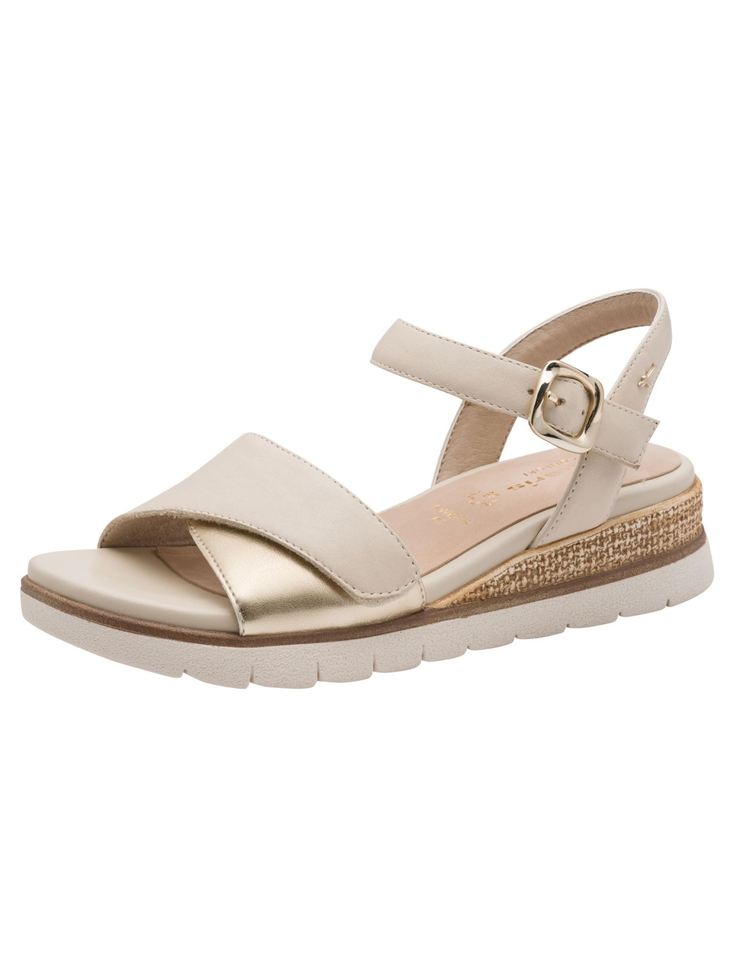 Tamaris Sandale in Beige: Vorderseite