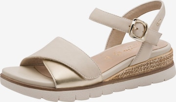 Tamaris Sandale in Beige: Vorderseite