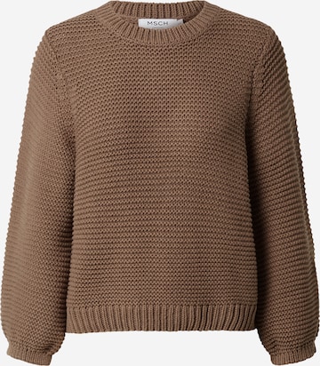 MSCH COPENHAGEN Pullover i brun: forside