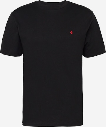 T-Shirt 'Stone Blanks' Volcom en noir : devant