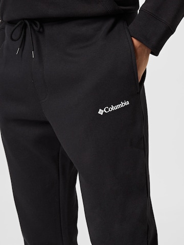 Effilé Pantalon COLUMBIA en noir