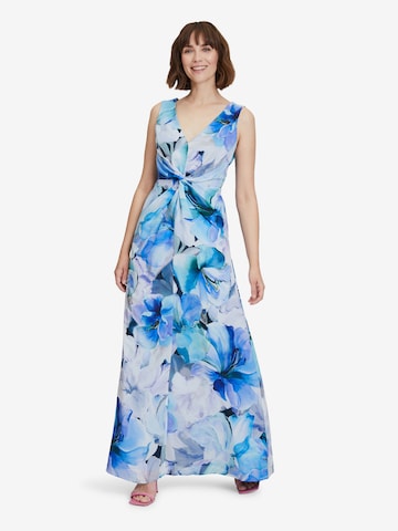 Vera Mont Evening Dress in Blue: front