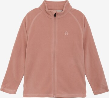 COLOR KIDS Fleece Jacket in Pink: front