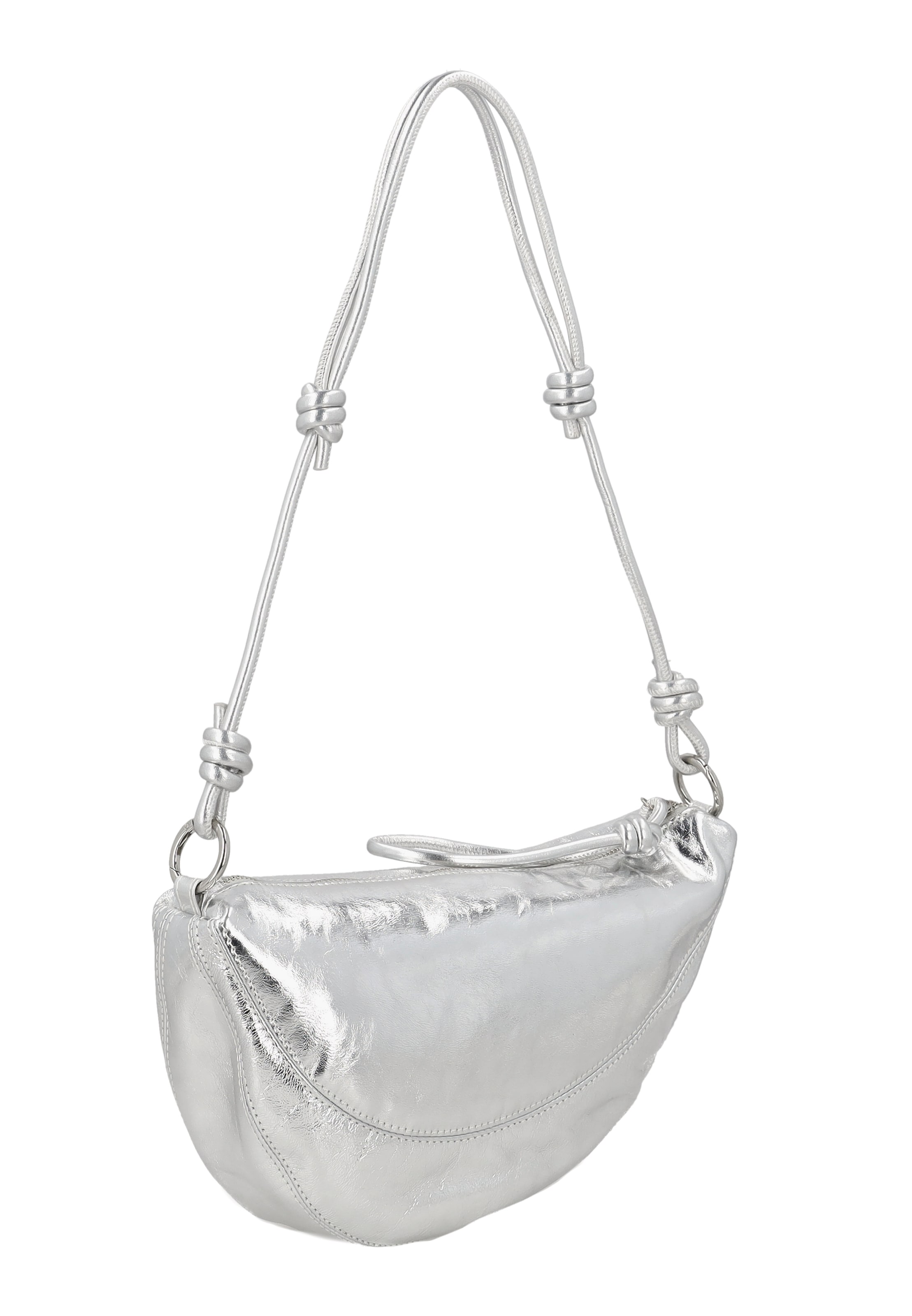 faina - Bolso de hombro en plata