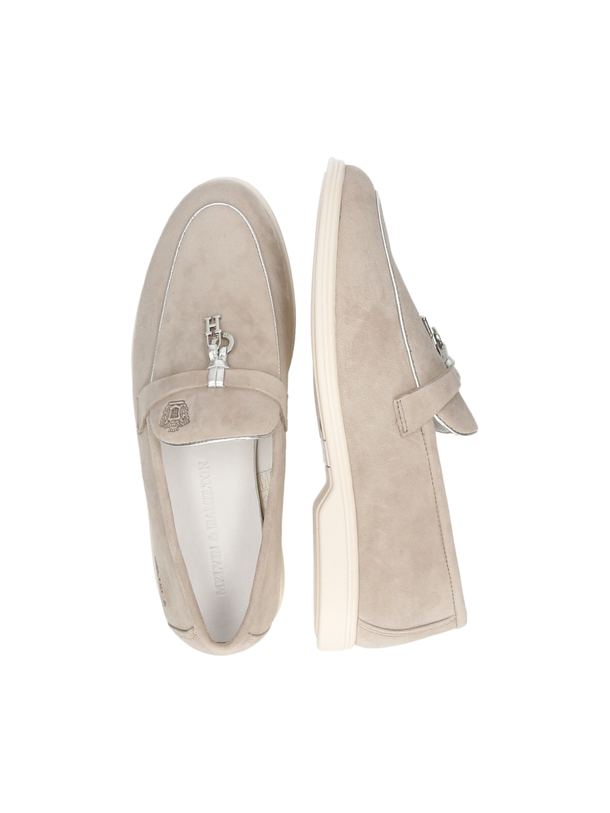 MELVIN & HAMILTON Slipper 'Adley 24' in Grau