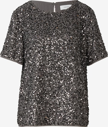 Chemisier COMMA en gris : devant