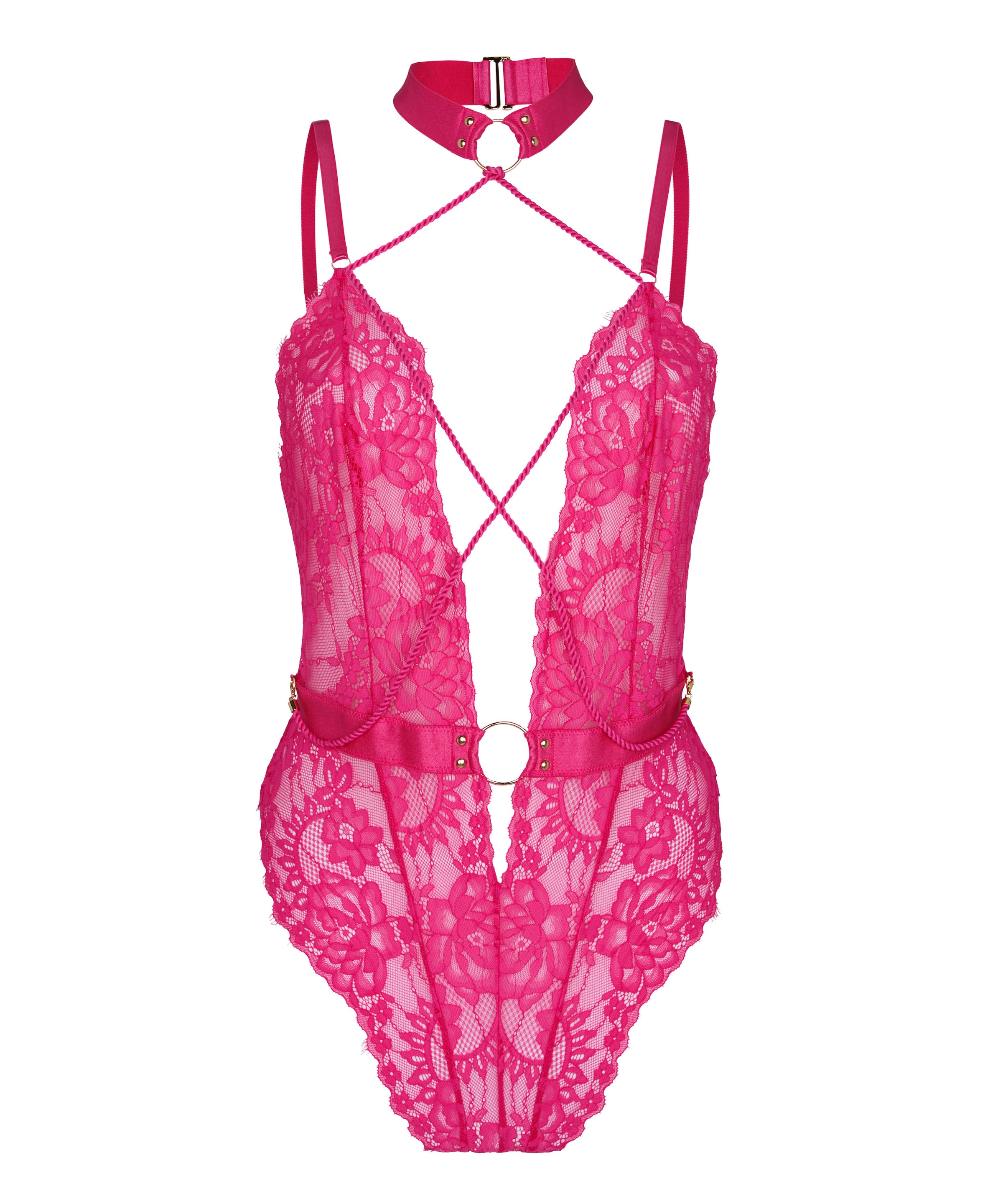 Hunkemöller Bodysuit in XS in Pink, Item view