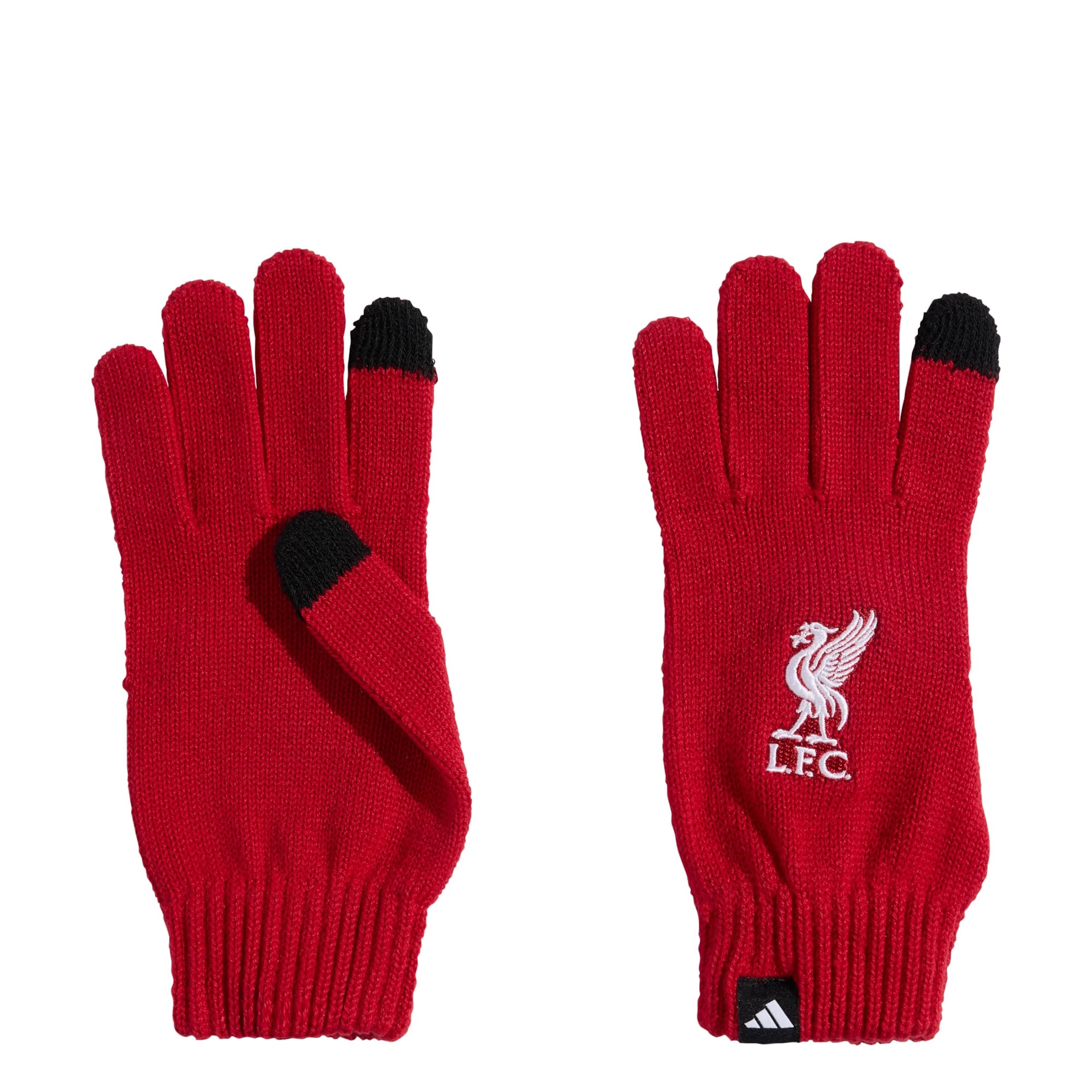 ADIDAS PERFORMANCE Sporthandschuhe 'FC Liverpool' in knallrot / schwarz / weiß, Produktansicht
