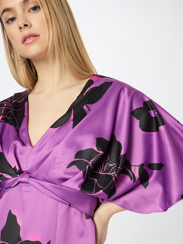 Wallis Curve Košilové šaty – fialová
