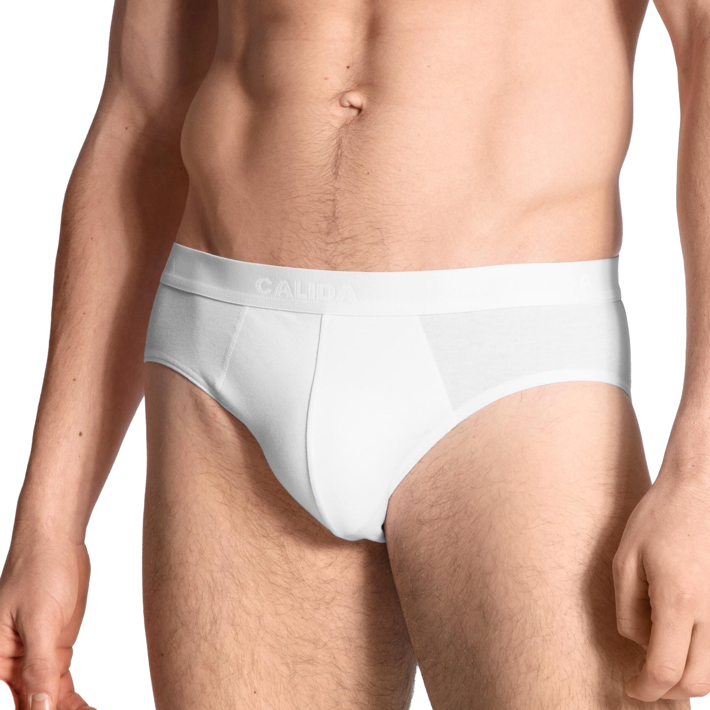 CALIDA Slipy – bílá: přední strana