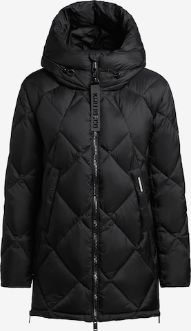 khujo Winter Jacket in Black: front