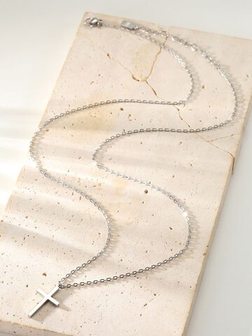 Hey Happiness Sieraden set 'Iconic Cross' in Zilver