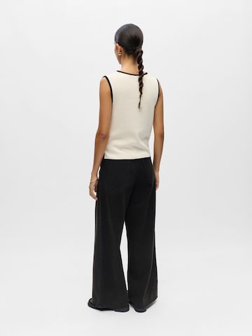 OBJECT Πλεκτό τοπ 'OBJViva' σε μπεζ