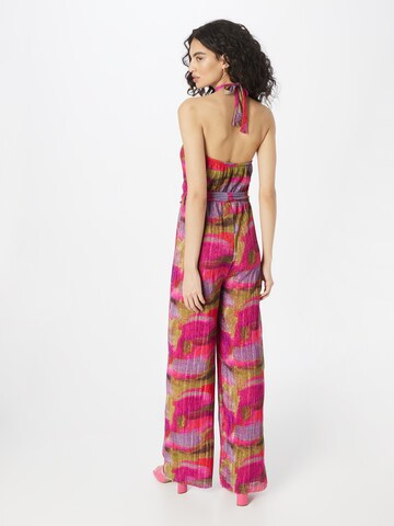 Tuta jumpsuit di Warehouse in rosa