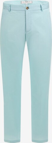 GUESS Slim fit Pants in Blue: front
