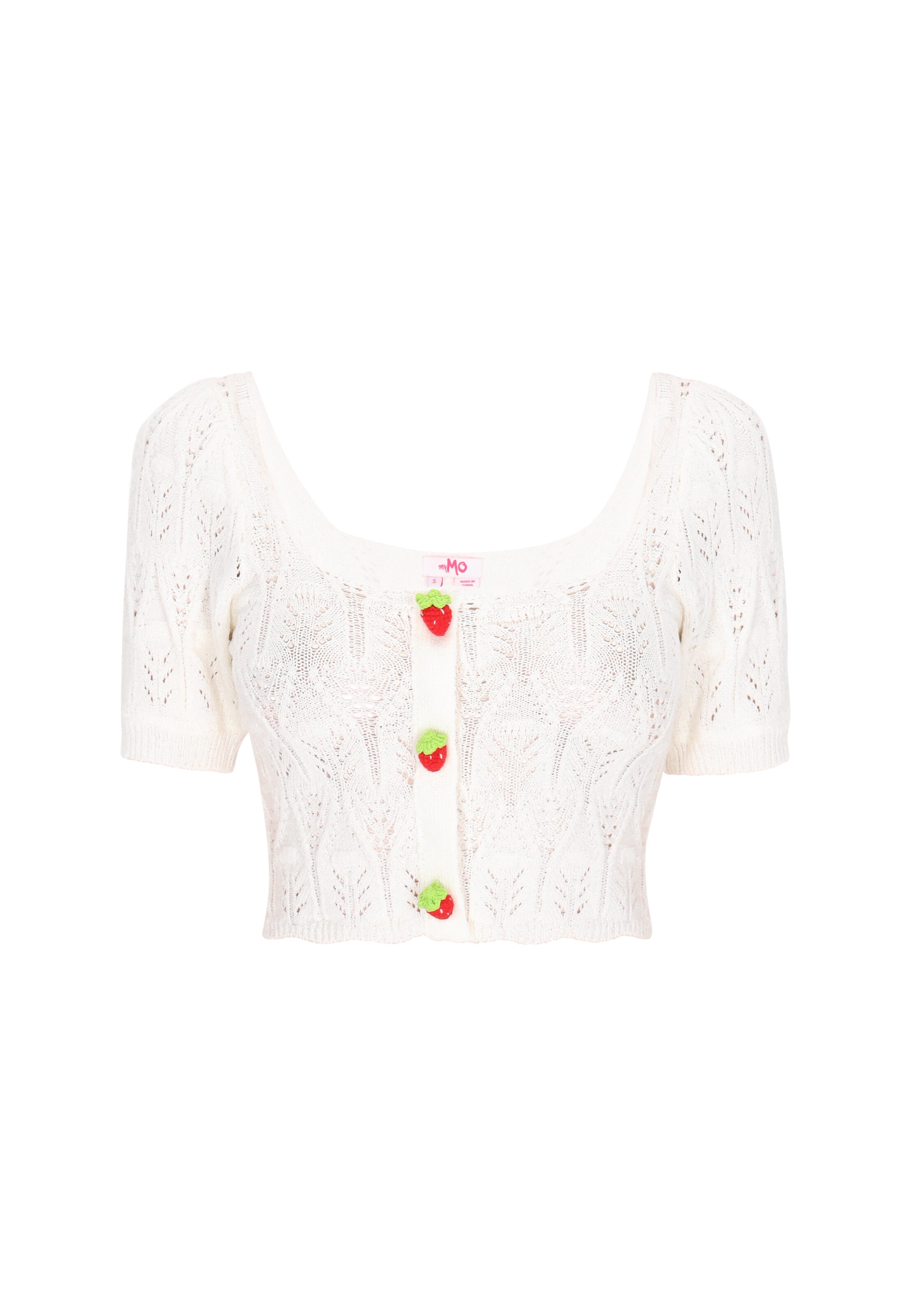 MYMOKardigan - bijela boja: prednji dio