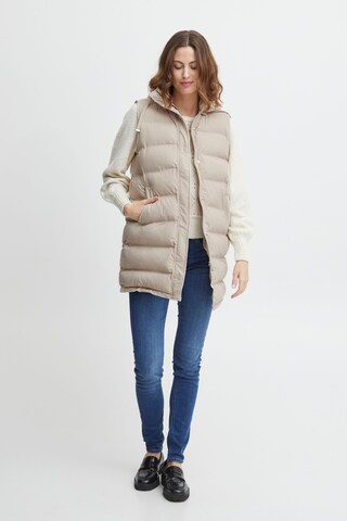 Fransa - Chaleco 'BAFAB' en beige