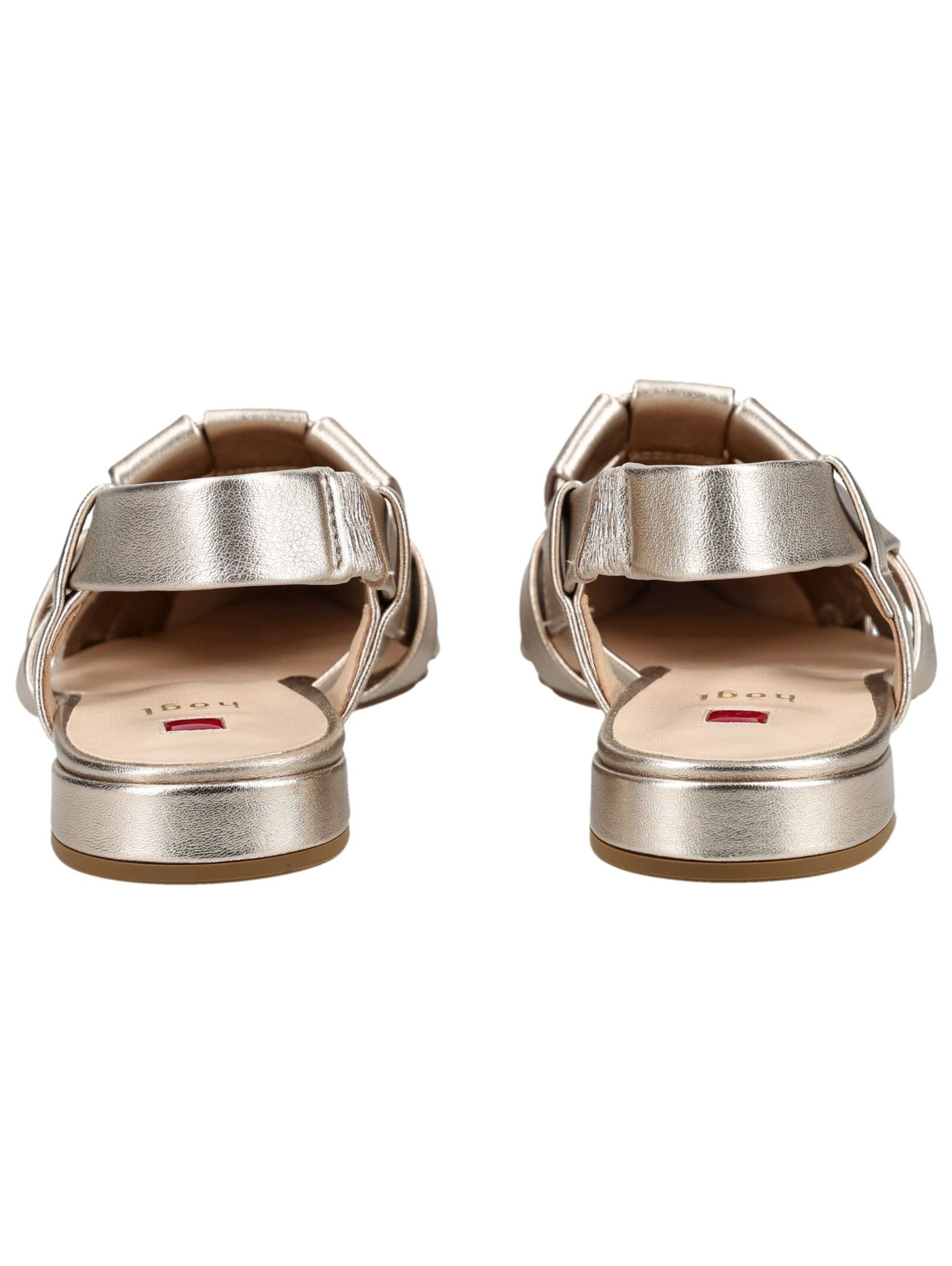 Högl Ballerina met riempjes in Brons