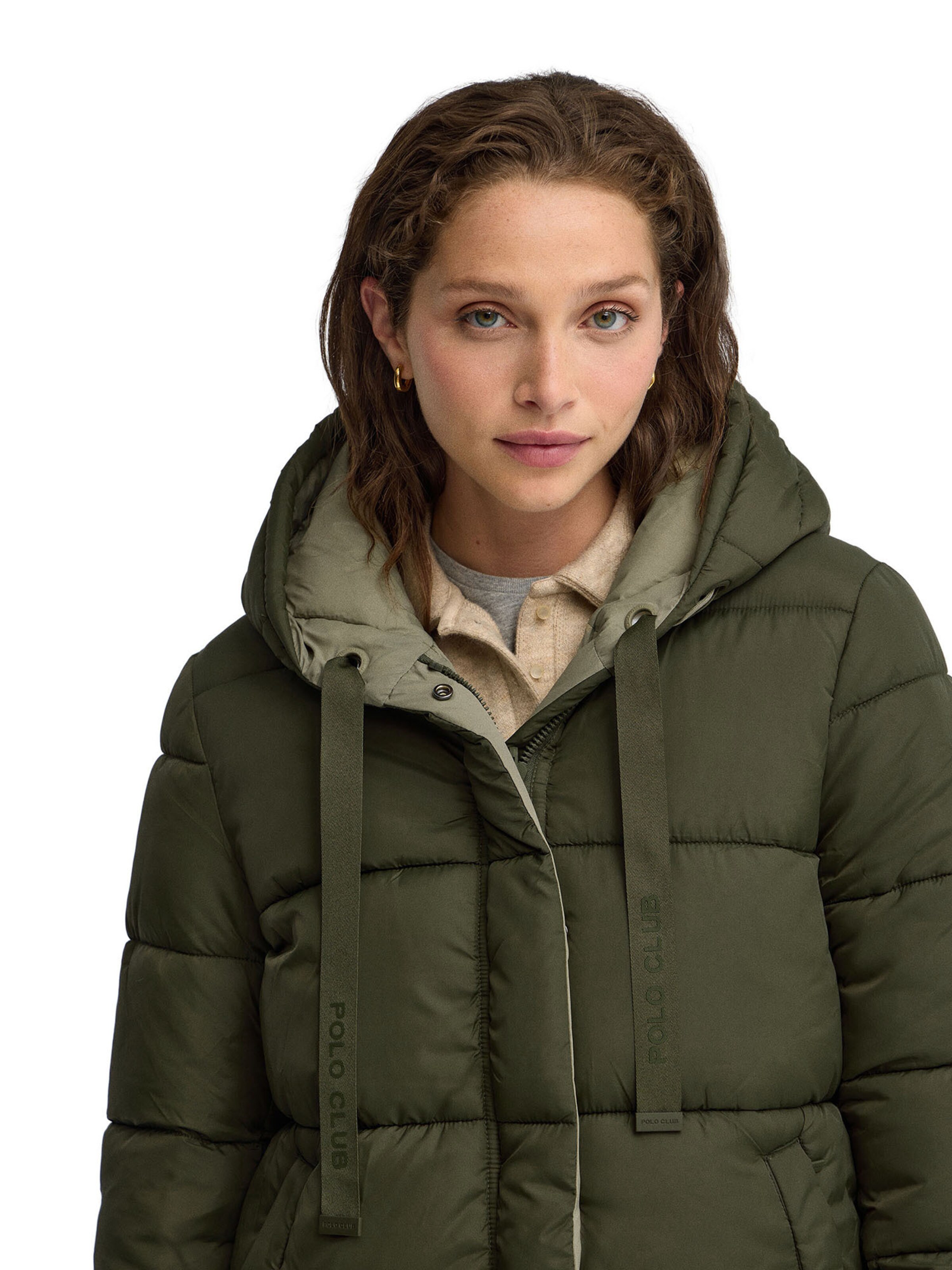 Polo Club Winter Jacket 'GINA' in Green