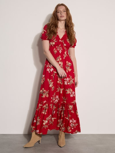 Apricot Robe ' ' en rouge, Vue avec produit