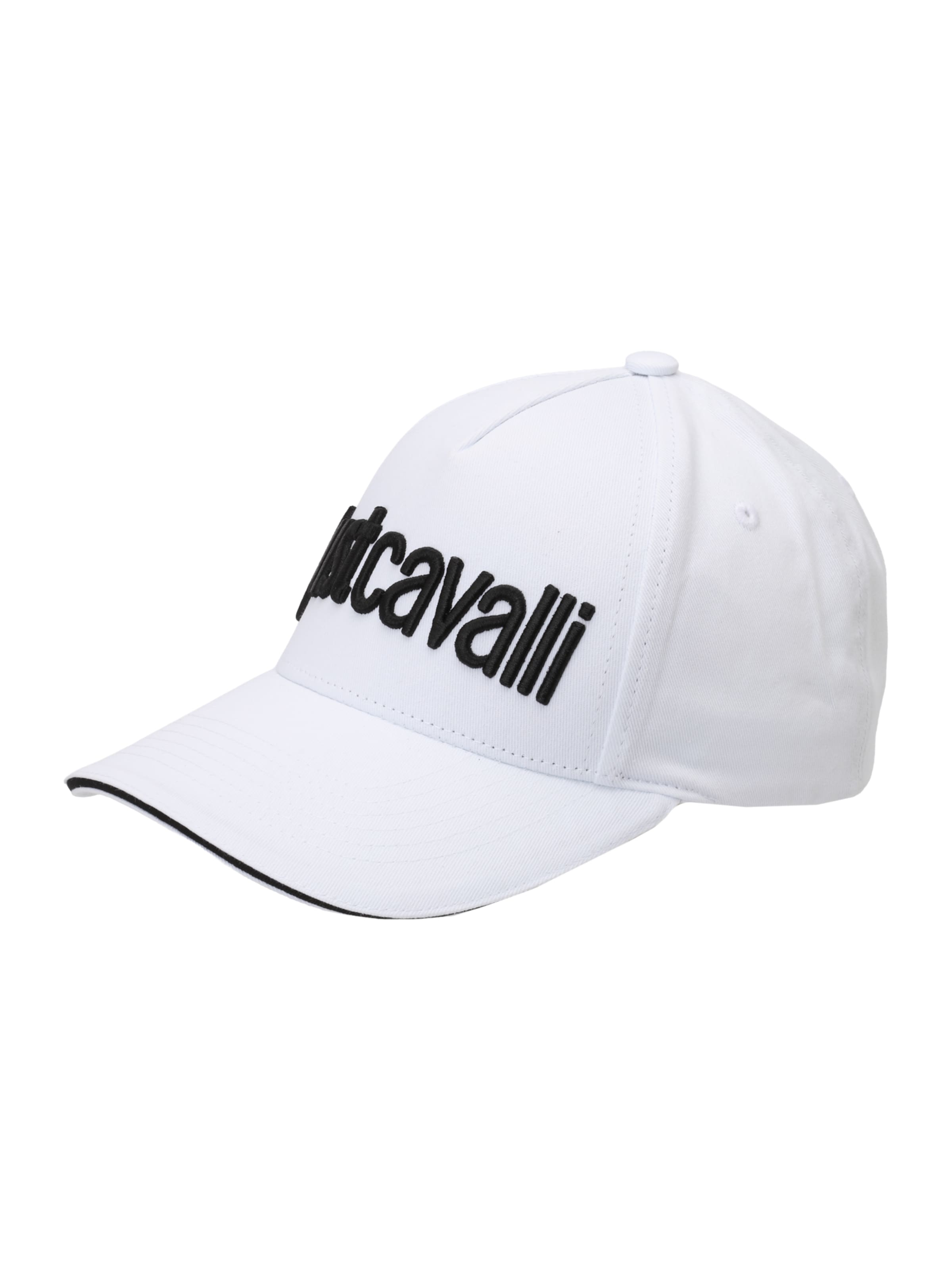 Just Cavalli Cap in Weiß: Vorderseite