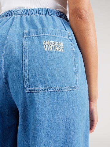 Wide Leg Jean 'IZEWAY' AMERICAN VINTAGE en bleu