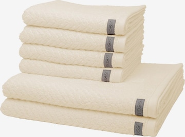 ROSS Towel 'Smart' in Beige: front