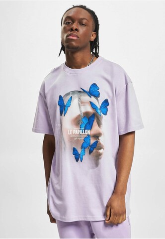 T-Shirt MT Upscale en violet : devant