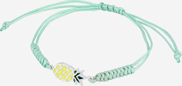 ELLI Armband Ananas, Textil-Armband in Grün