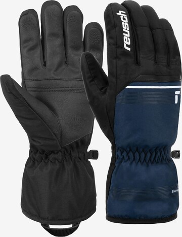 REUSCH Athletic Gloves 'Snow King' in Blue: front