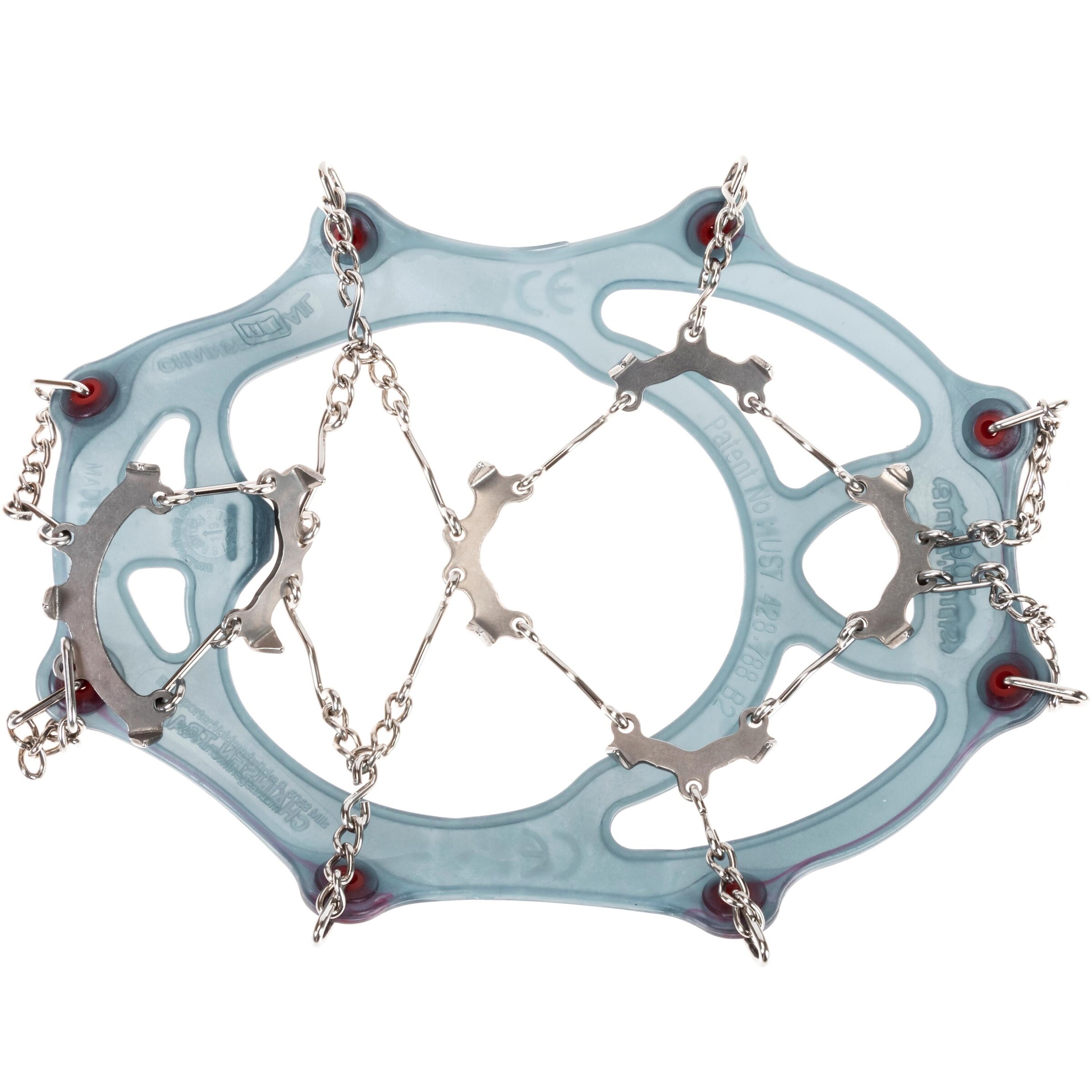 Snowline Schuhkralle 'Chainsen Trail' in Blau: Vorderseite