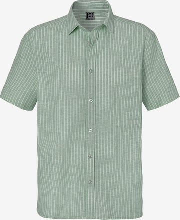 JOHN DEVIN - Camisa em verde: frente