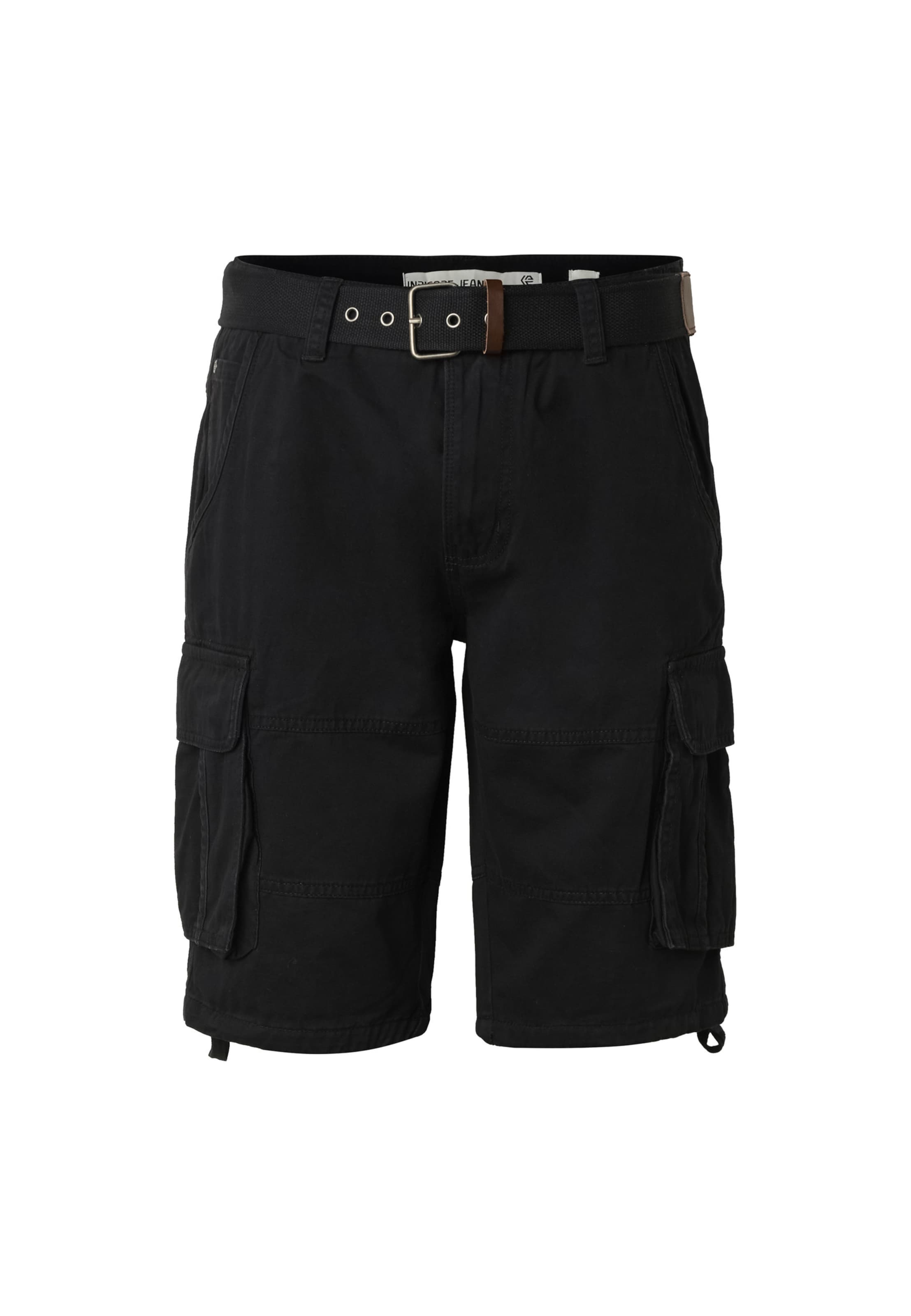 INDICODE JEANS Pantalón cargo 'INMonsun' en negro, Vista del producto