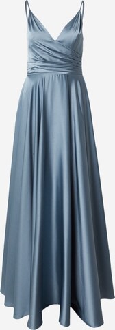 mascara Evening Dress in Blue: front