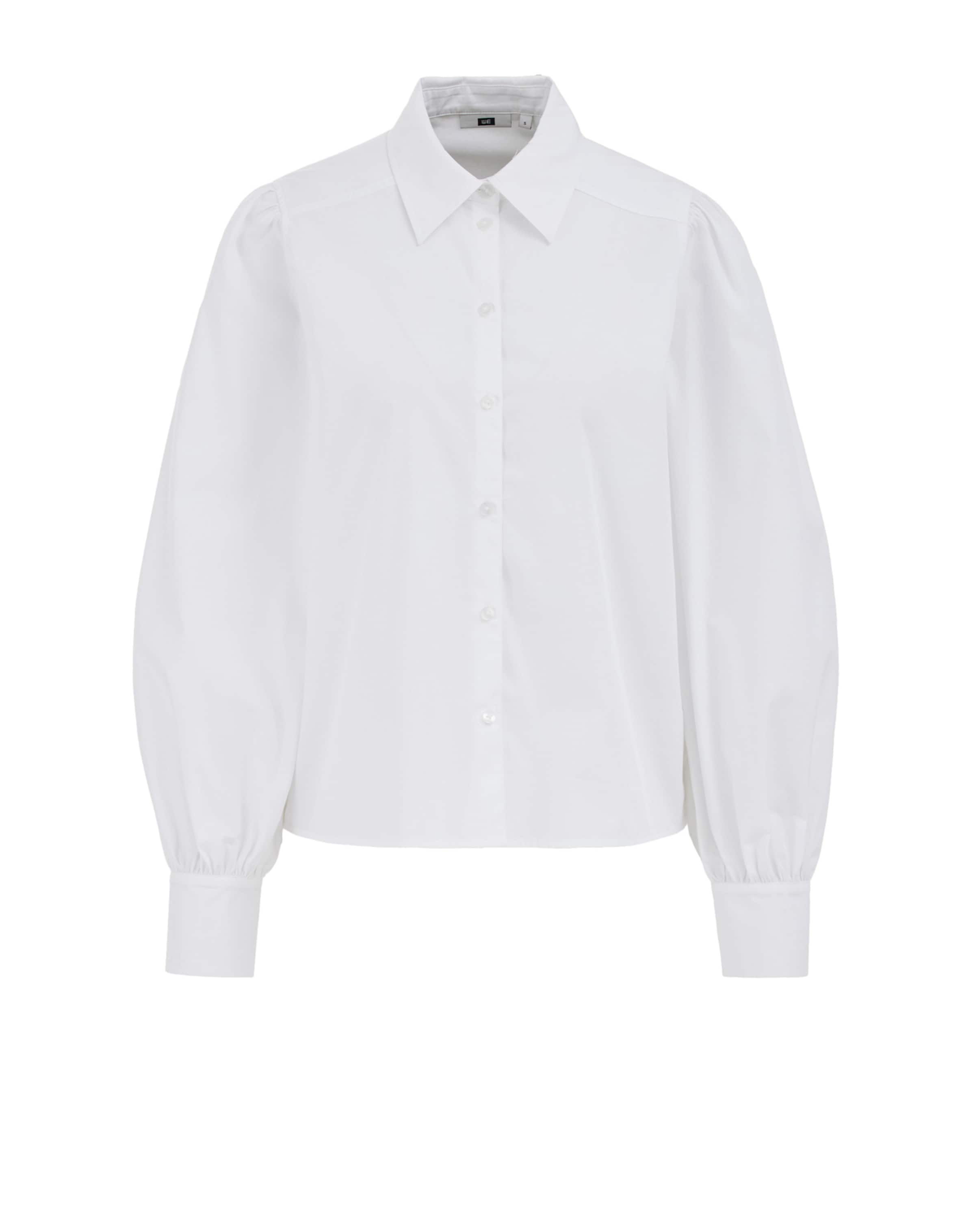 WE Fashion - Blusa en blanco: frente
