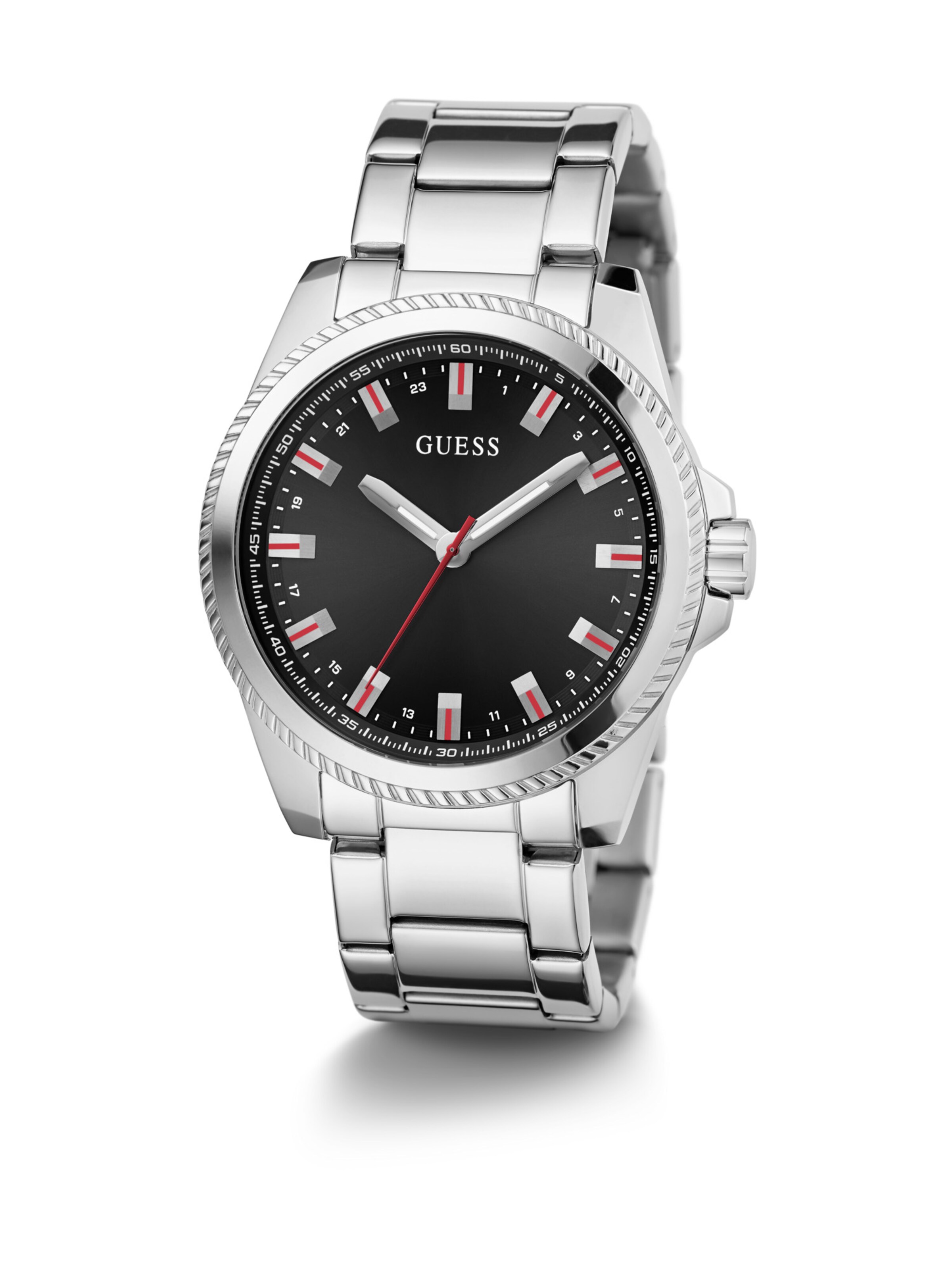 GUESS Analoguhr 'CHAMP' in Silber