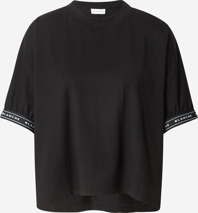 Blanche T-Shirt 'Ara' in schwarz / weiß, Produktansicht