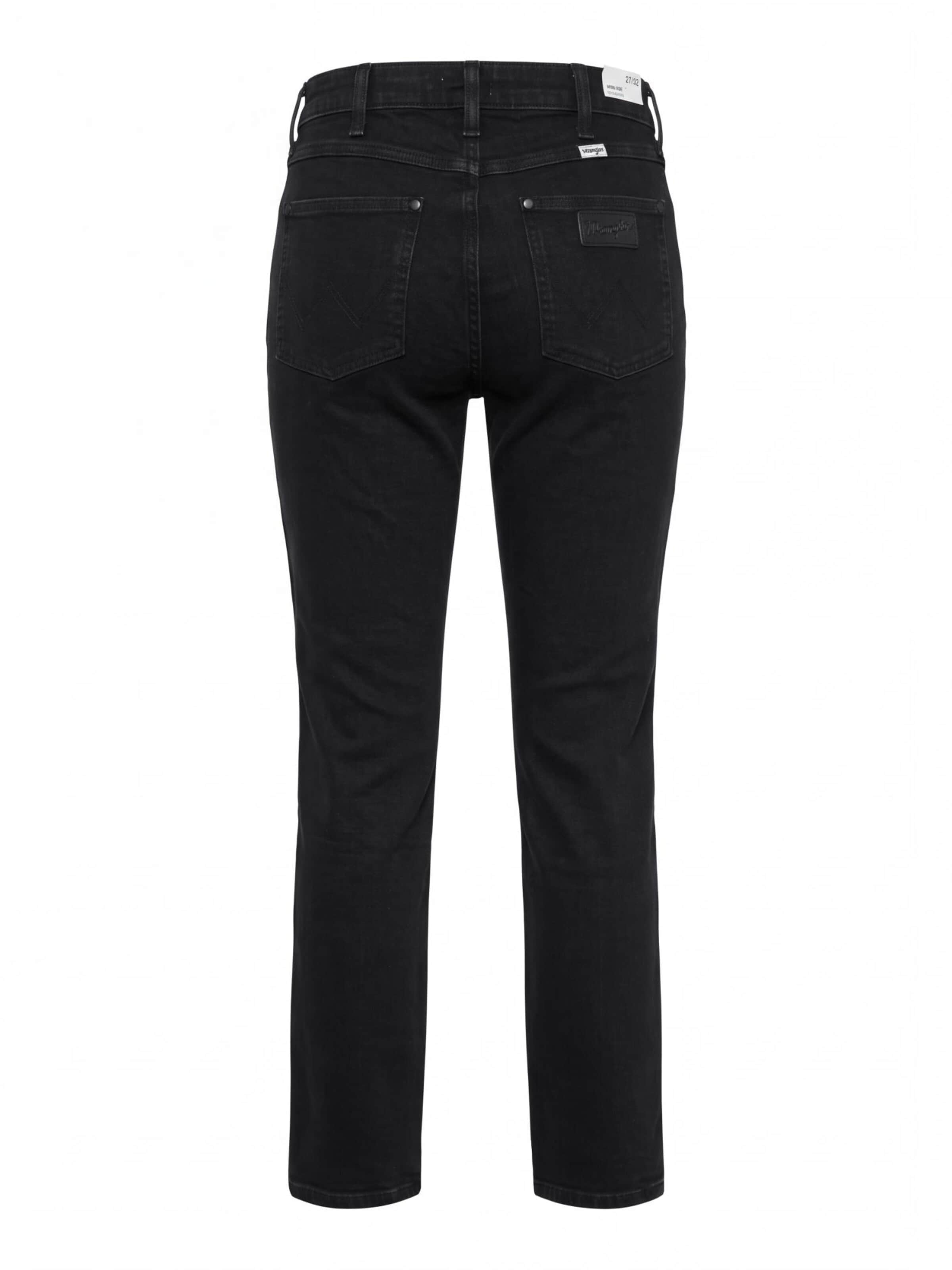 Coupe slim Jean 'PIPER' WRANGLER en noir