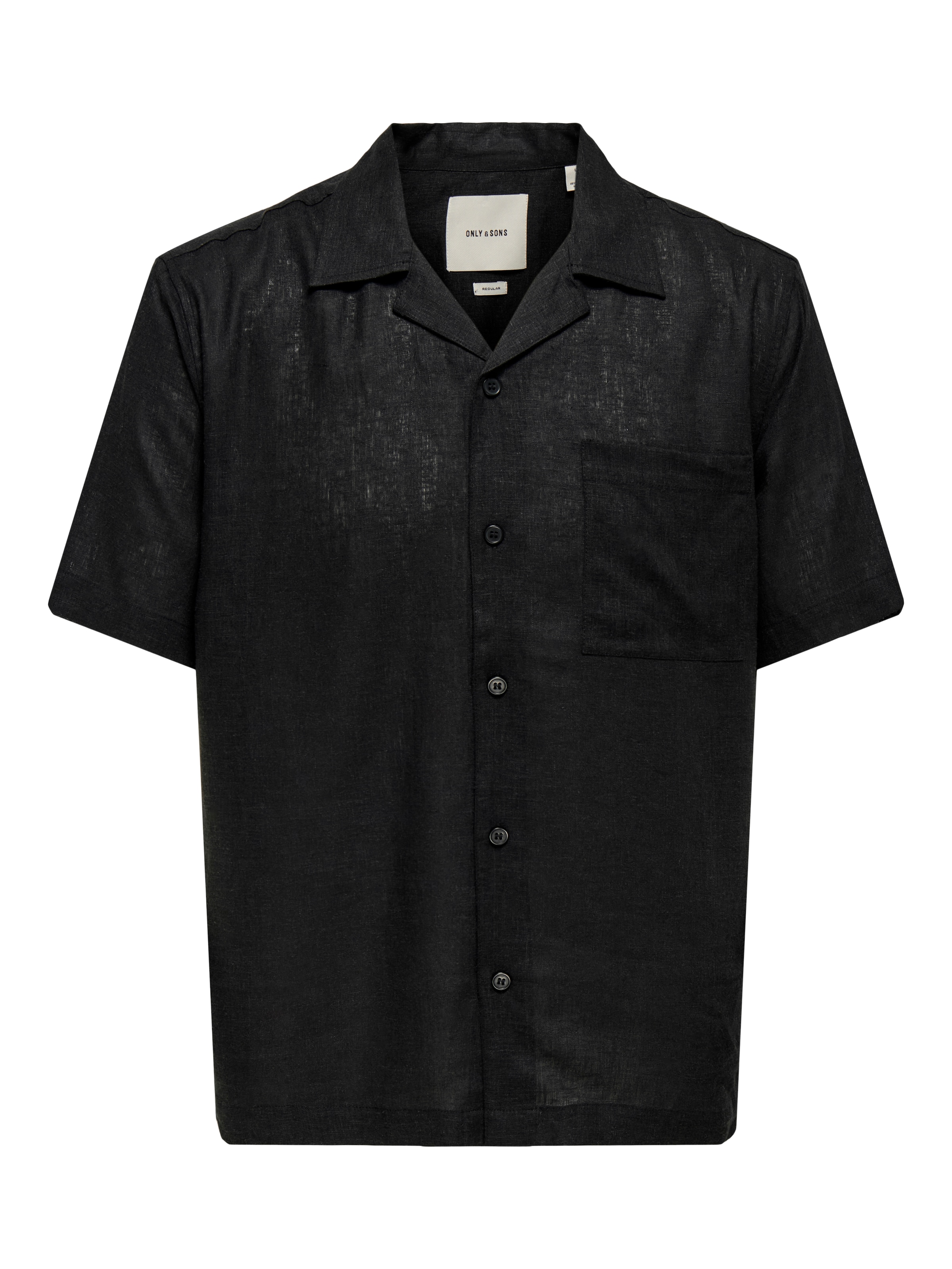 Only & Sons Chemise 'ONSLAURENCE' en noir, Vue avec produit