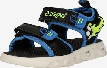 ZigZag Open shoes 'Teruel' in Blue: front