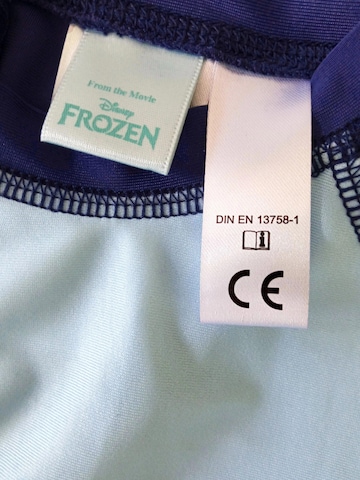 Disney Die Eiskönigin Sportbademode 'Elsa Frozen UV-Schutz 50'‌‌‌‌ in Blau