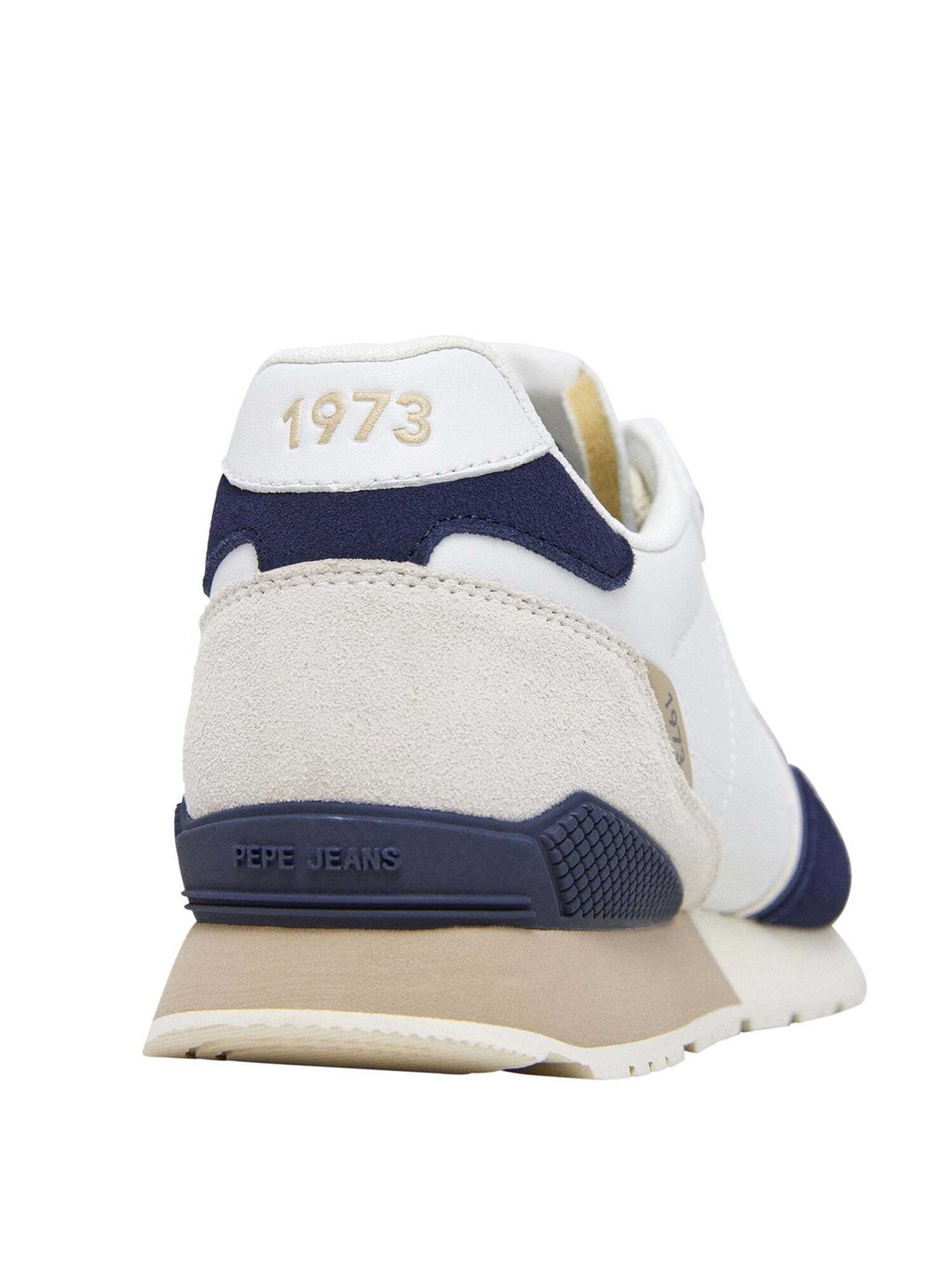 Pepe Jeans Sneakers laag 'Brit Ivy' in Blauw