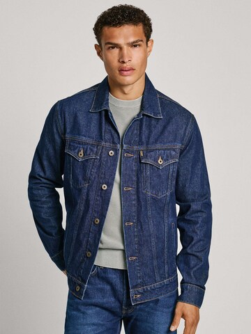 Pepe Jeans Jacke in Blau: Vorderseite