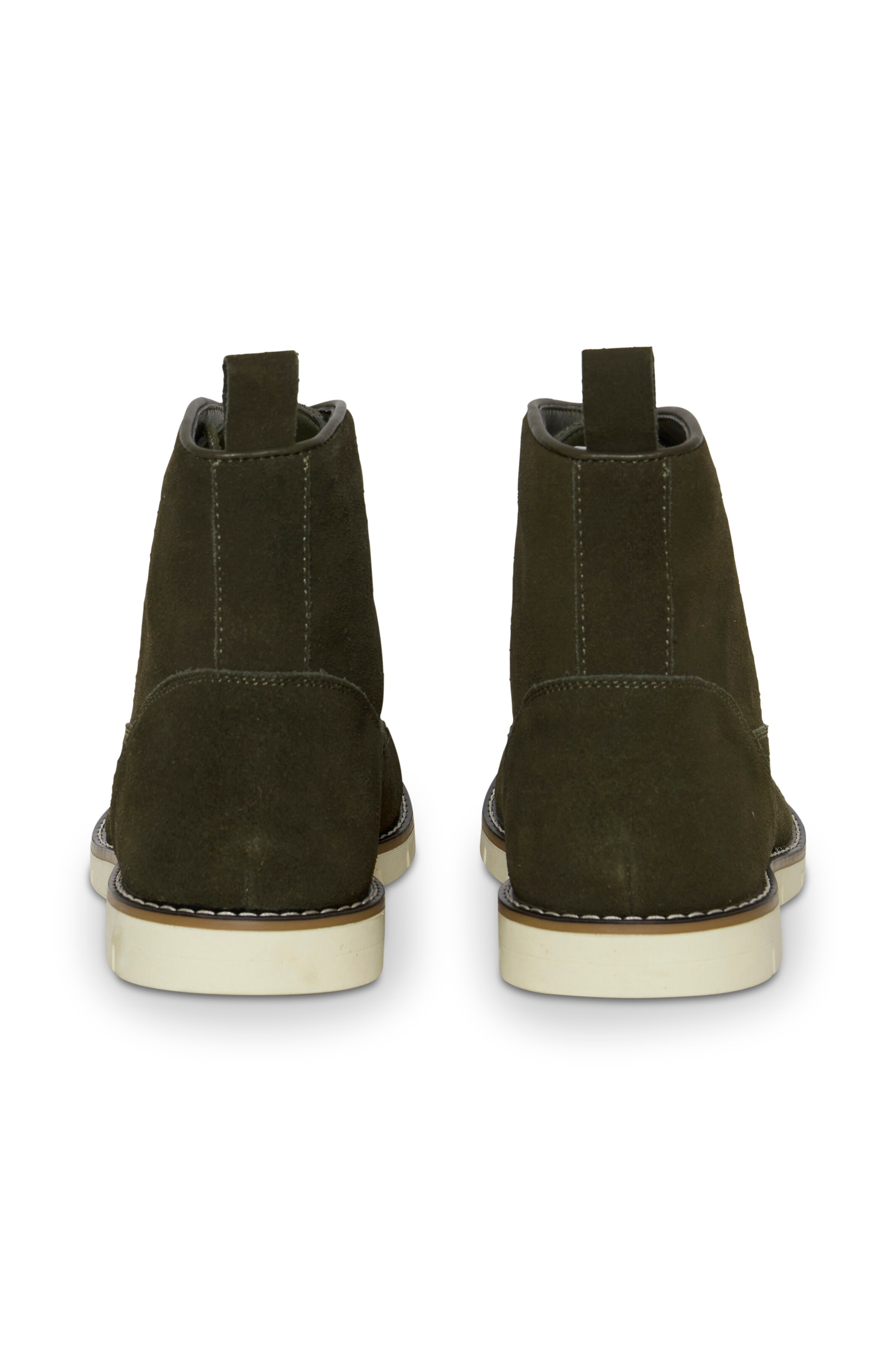 Bottines à lacets BLEND en vert