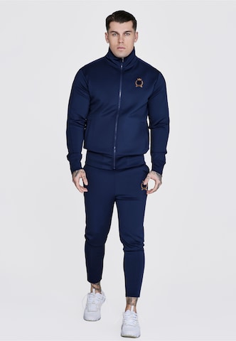 SikSilk Skinny Spodnie 'Essentials' w kolorze niebieski